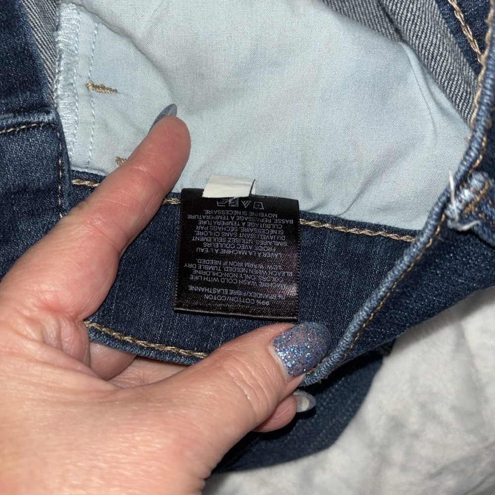Express jeans cropped legging.  Mid rise. Size 00 - Picture 10 of 14
